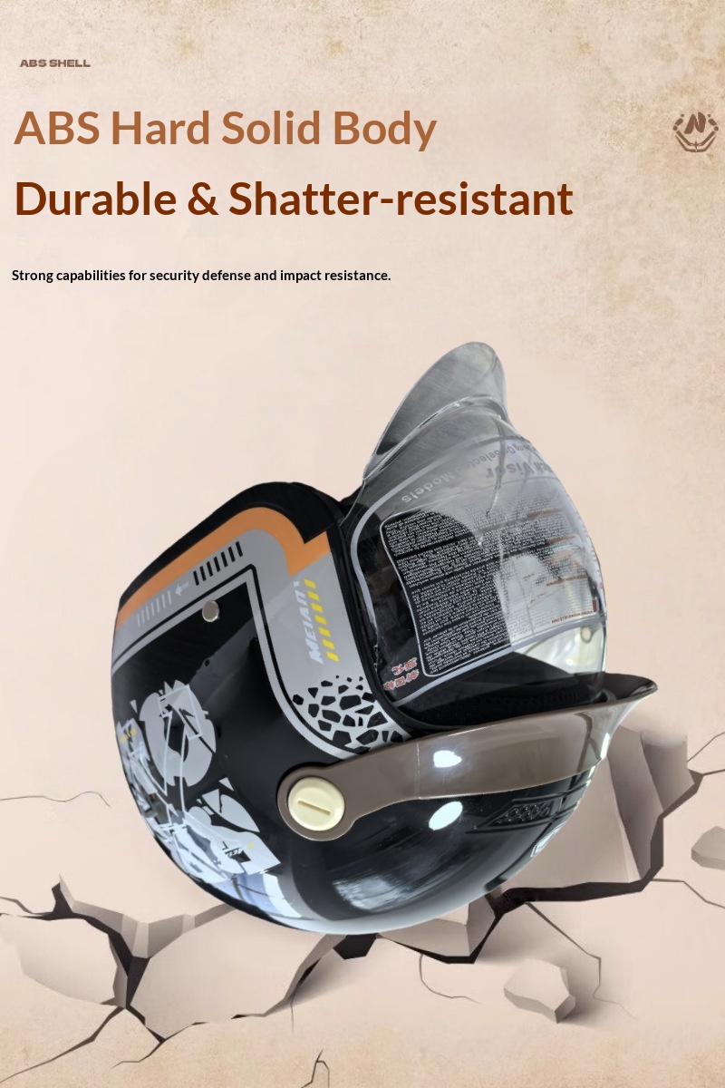 Casque de moto électrique avec visière rétractable et protection_voghion.com