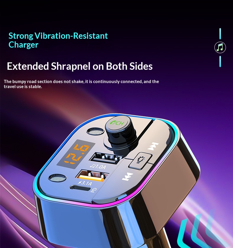 Bluetooth Car Kit Wireless Receiver For Lossless Music Streaming_voghion.com