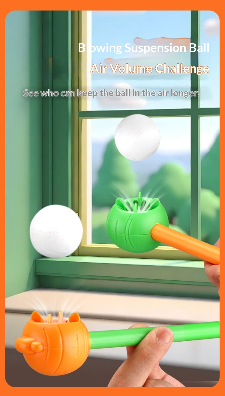 Über Grenzen hinweg aufblasbarer Schwimmball für Kinder – Magisches Atemtraining – Lustiges Geschenk mit nostalgischem Charme_voghion.com