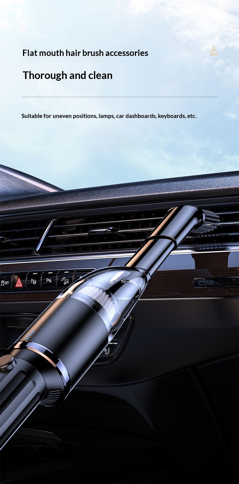 New Wireless Vacuum Cleaner Power High Suction Portable Handheld Home Wholesale Lighting Car Interior_voghion.com