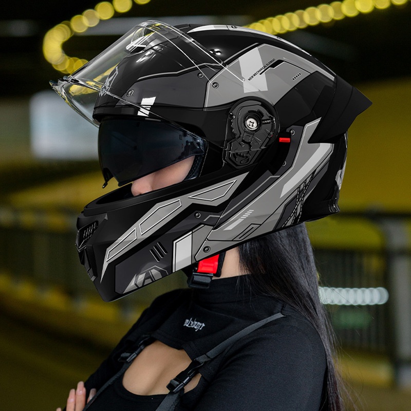 3C/DOT Certified Motorcycle For Men, Open Face Helmet, All-Season Universal, Motorbike Riding, Women's Electric Bike_voghion.com