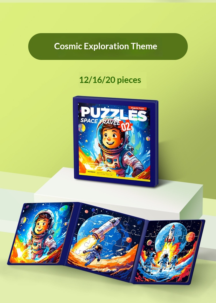 Magnetisches Lernpuzzle Für Kinder Von 3 Bis 6 Jahren_voghion.com