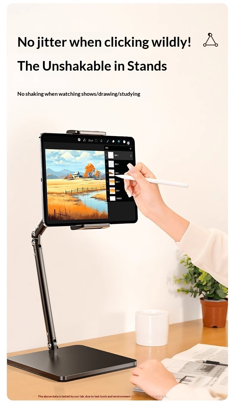 Telefon Tablet Masaüstü Tembel Canlı Yayın Video Selfie Akıllı Yapay Zeka Üstten Çekim Ayarlanabilir Çok Fonksiyonlu Destek_voghion.com
