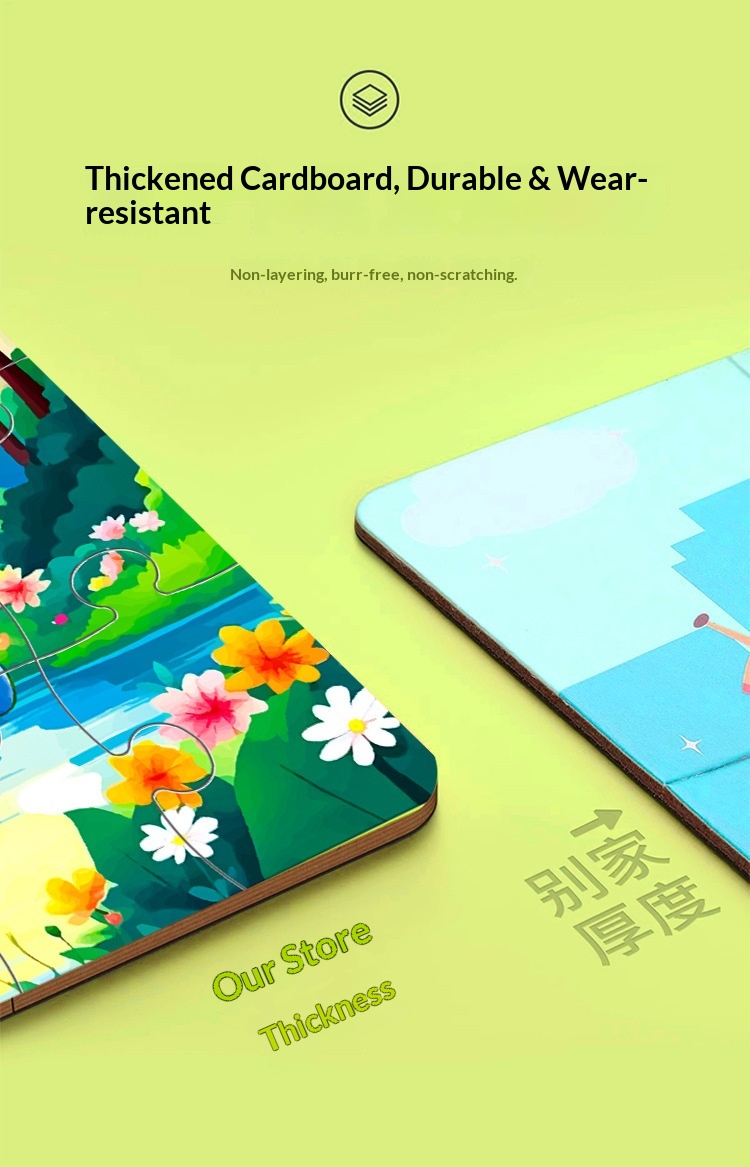 Magnetisches Lernpuzzle Für Kinder Von 3 Bis 6 Jahren_voghion.com