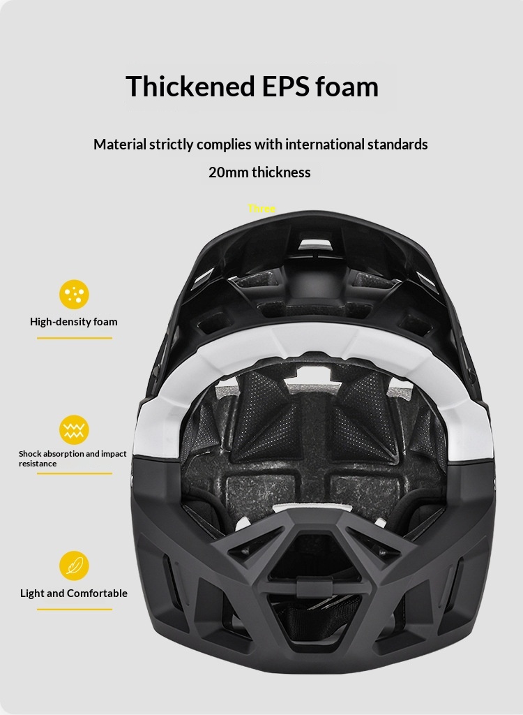 Casco integral de mountain bike para descenso y competición_voghion.com