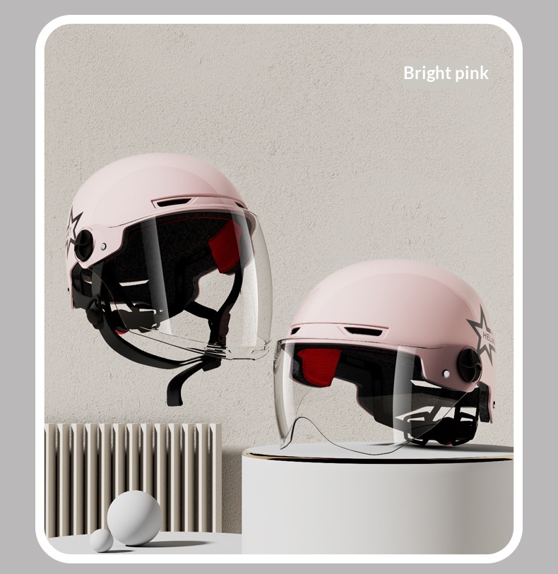 Summer Motorcycle And Electric Scooter Helmet For Unisex_voghion.com