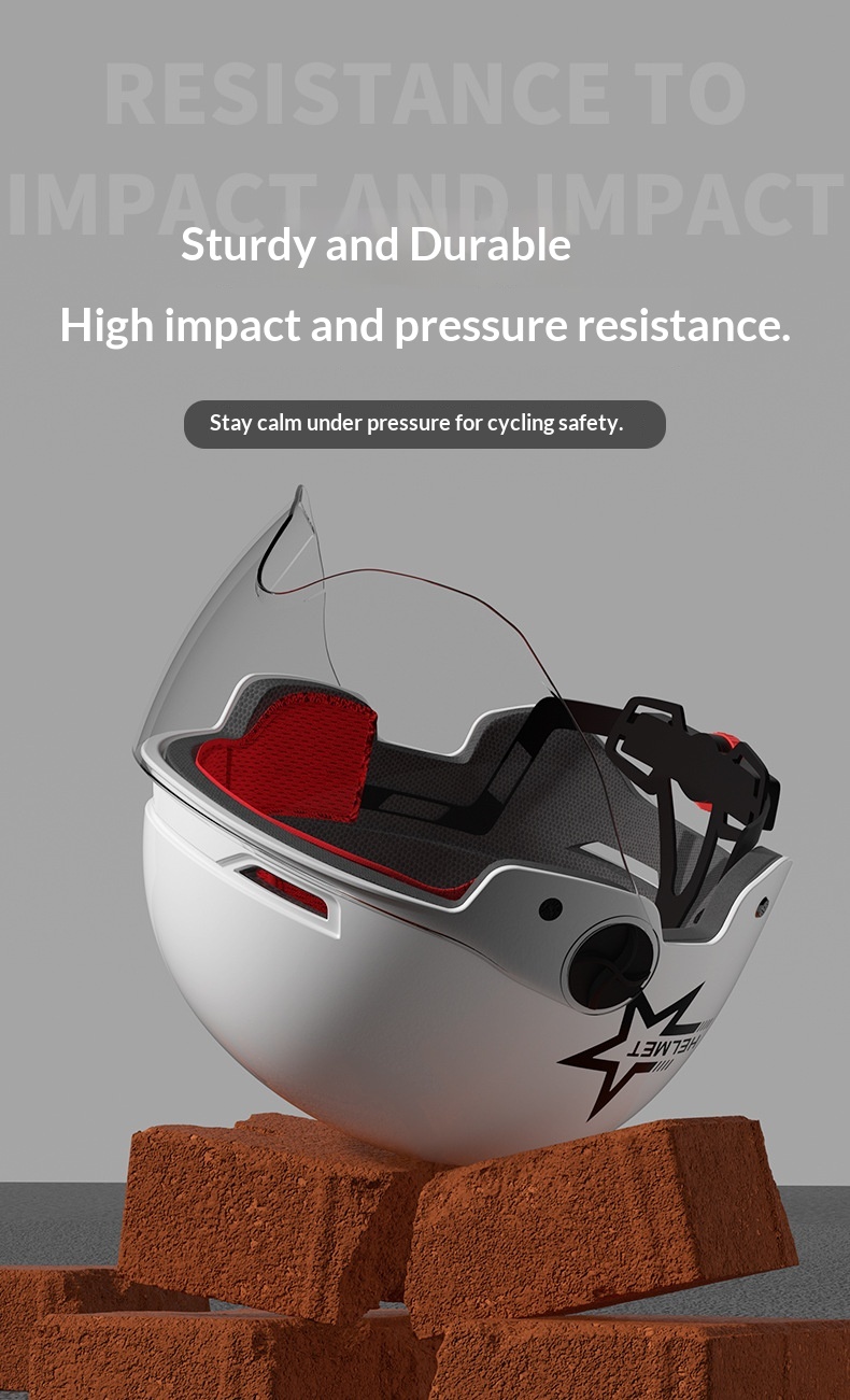 Summer Motorcycle And Electric Scooter Helmet For Unisex_voghion.com