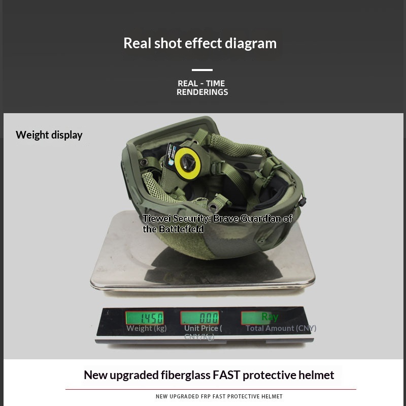 Fiberglass Tactical Helmet Wendy Suspension For Special Forces_voghion.com