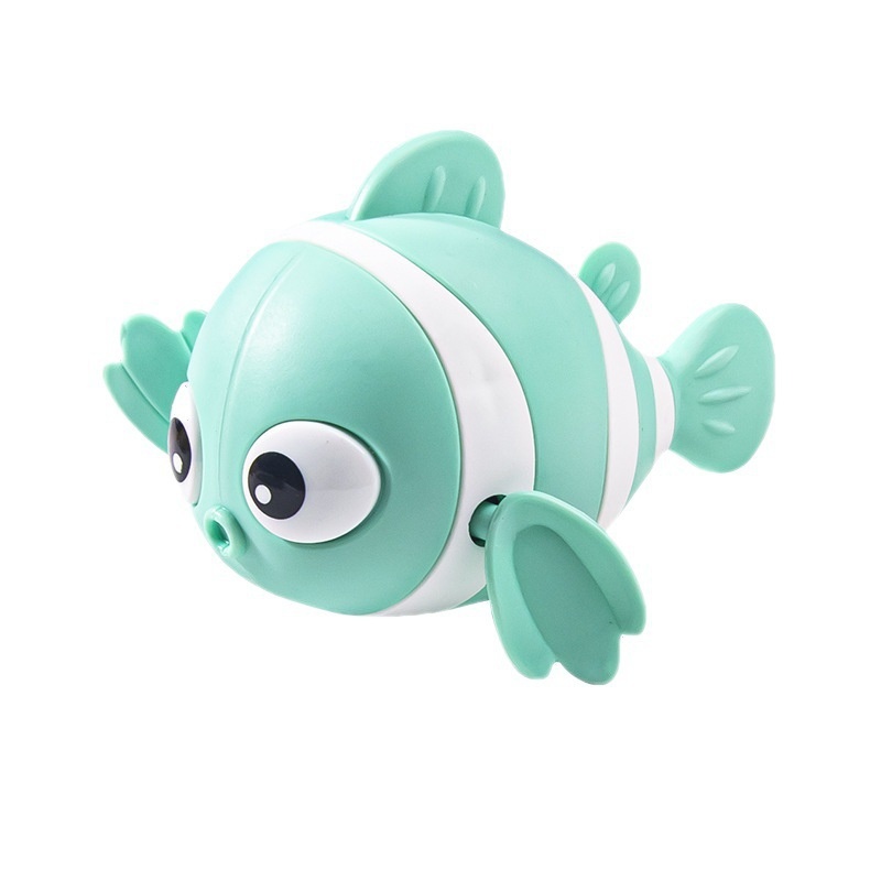 Cross-Border Children's Bath Baby Clownfish Wind-Up Swimming Animal Bathroom Water Play Toys_voghion.com