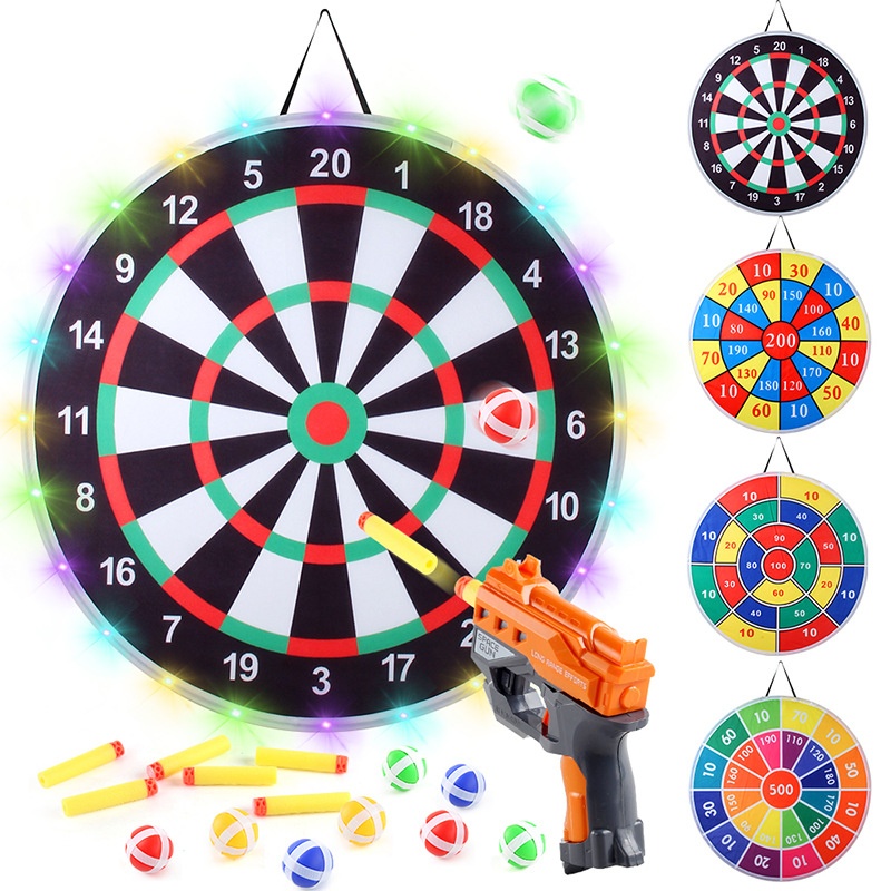 Export Velvet 72cm Target Dart Board For Children, Shooting Throwing Sticky Balls, Indoor And Outdoor Parent-child_voghion.com