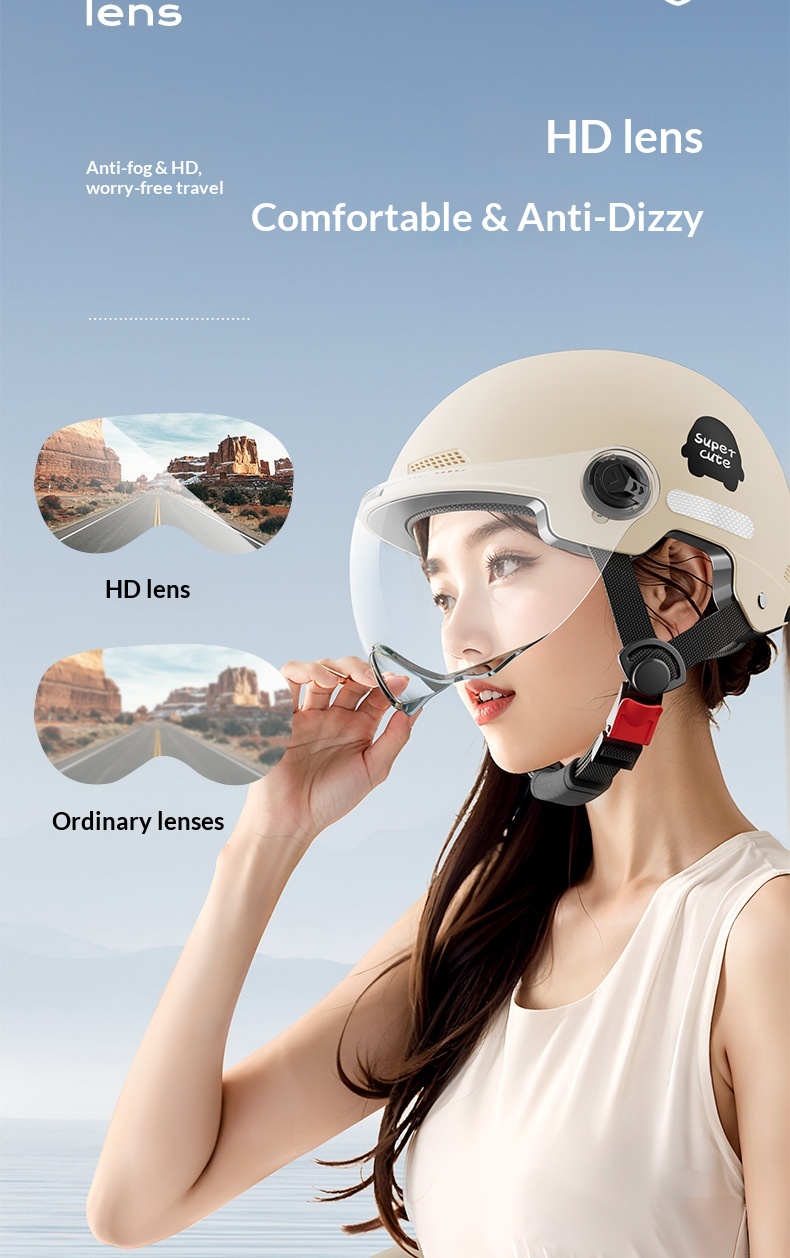 Sommer Rollerhelm Für Damen Und Herren Mit Uv-schutz 3c_voghion.com