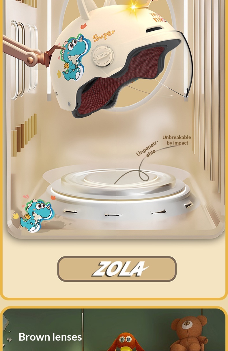 Kinder Helm Mit Katzenohren Für E-scooter Und Winterschutz_voghion.com