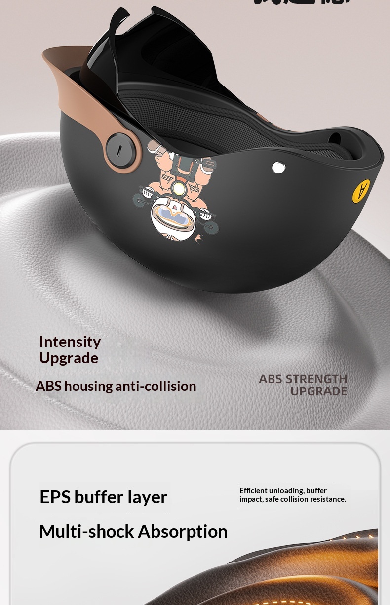 Motorcycle Helmet Summer Lightweight Duckbill Safety Helmet_voghion.com