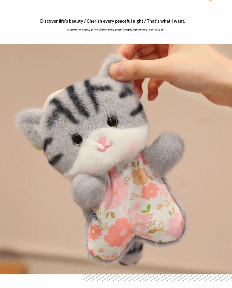 Fun Stress-Relief Doll, Comforting Plush Toy, Healing Squeezable Lamb Figurine, Cute Husky Beanbag_voghion.com