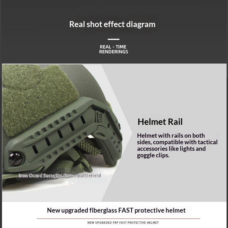 Fiberglass Tactical Helmet Wendy Suspension For Special Forces_voghion.com
