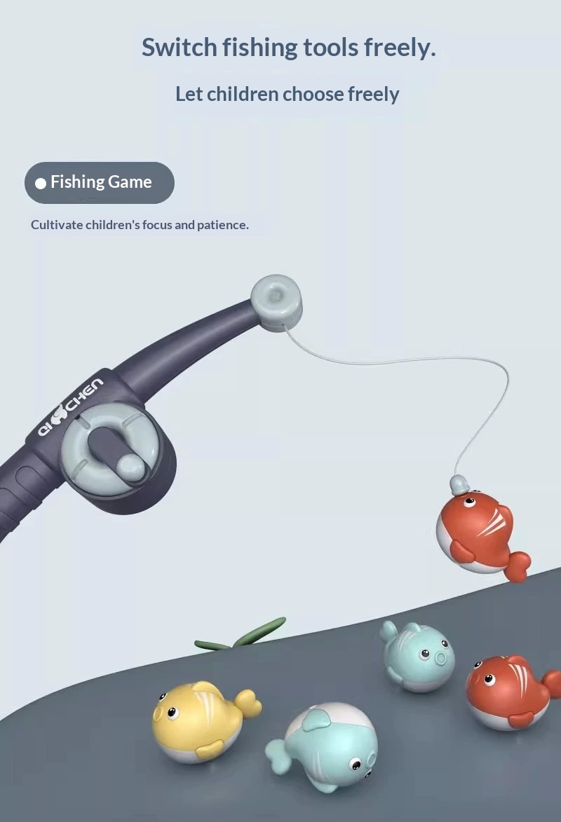 Gioco di pesca magnetico per bambini set educativo da bagno_voghion.com