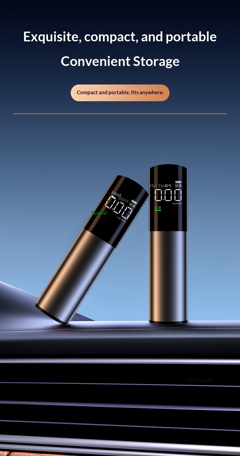 Wieless Convenient Blowing Type High Pecision Diving Detecto Intelligent Digital Display Taffic Alcohol_voghion.com
