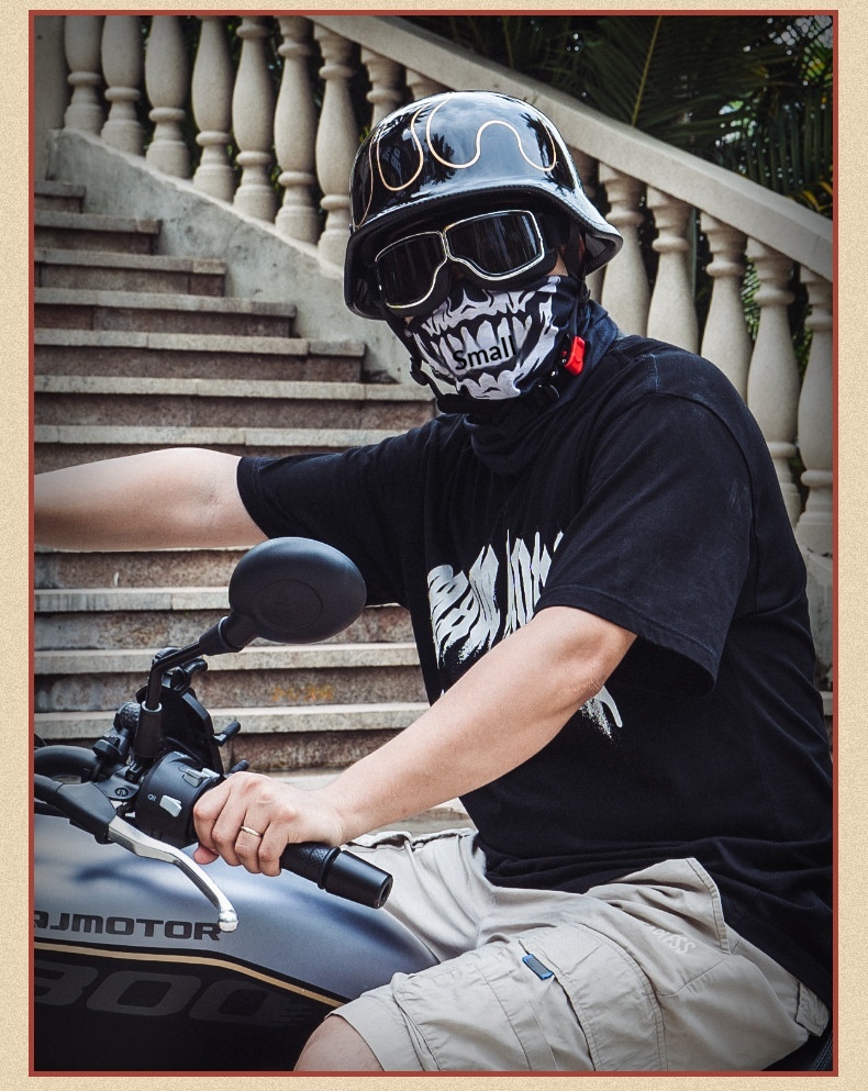 Halbschalenhelm im deutschen Soldatenstil, Retro-Design, für Motorräder, Sommer, Cruiser und Roller, 3C-zertifiziert, Ganzjahres-Ausrüstung_voghion.com