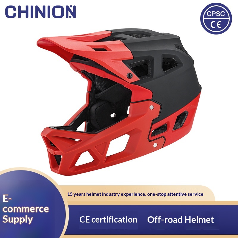 Casco integral para adultos para ciclismo de montaña, todoterreno, de competición y descenso, venta al por mayor._voghion.com