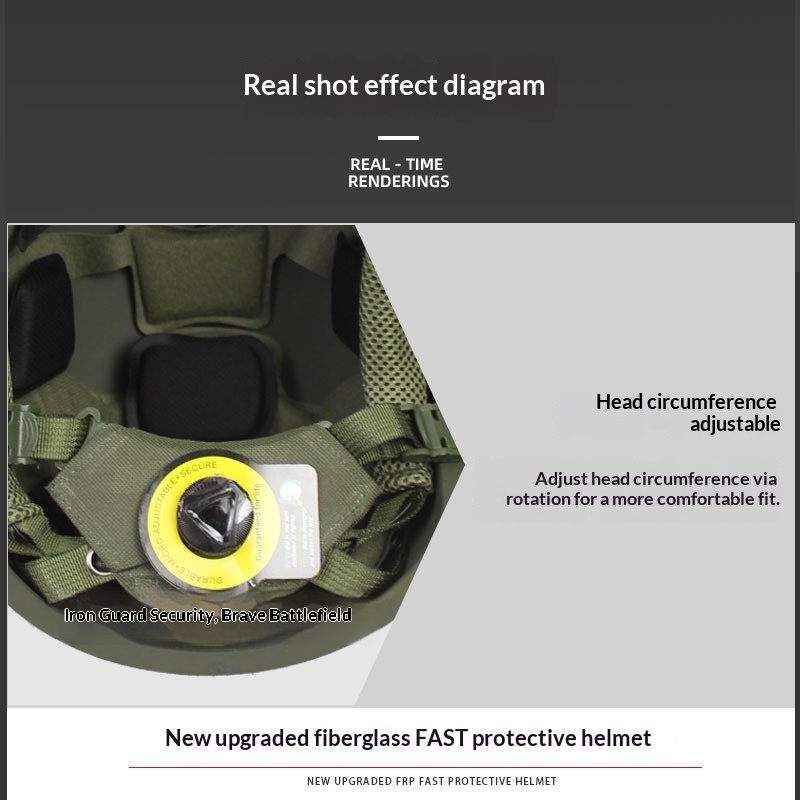 Fiberglass Tactical Helmet Wendy Suspension For Special Forces_voghion.com