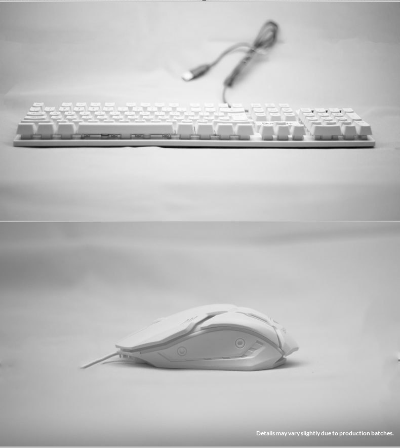 Kit di montaggio fai-da-te per tastiera e mouse USB con retroilluminazione arcobaleno fluttuante del Dr. Ton._voghion.com