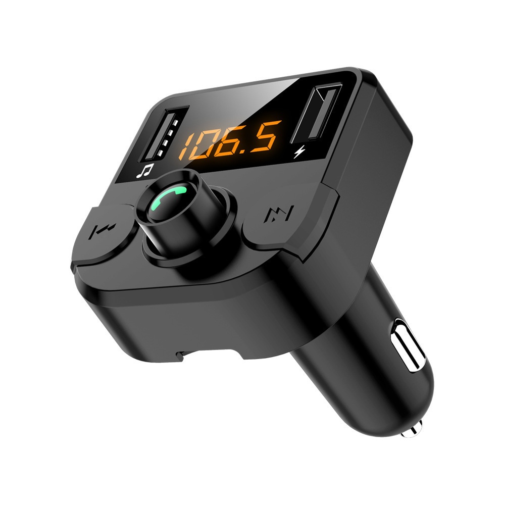 BT36B Player Car MP3 Bluetooth Hands-Free Card Slot FM Transmitter_voghion.com