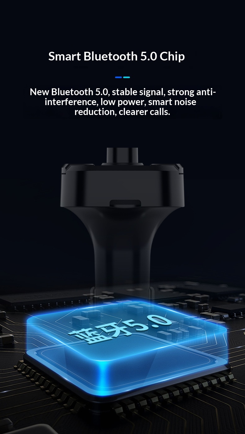 Bluetooth fm transmitter auto carkit met handsfree en mp3 speler_voghion.com