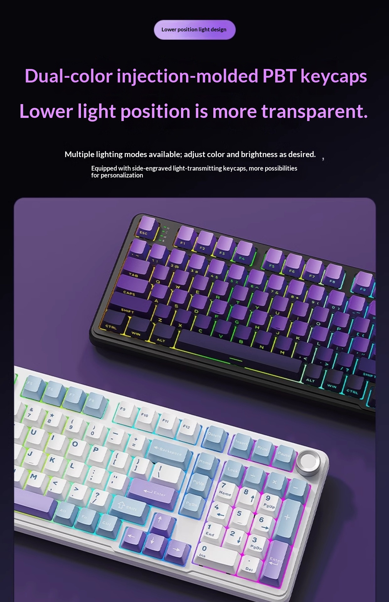 Forerunner GS98 Customized Mechanical Keyboard Wireless Three-Mode Bluetooth Office Gaming E-Sports Dedicated_voghion.com