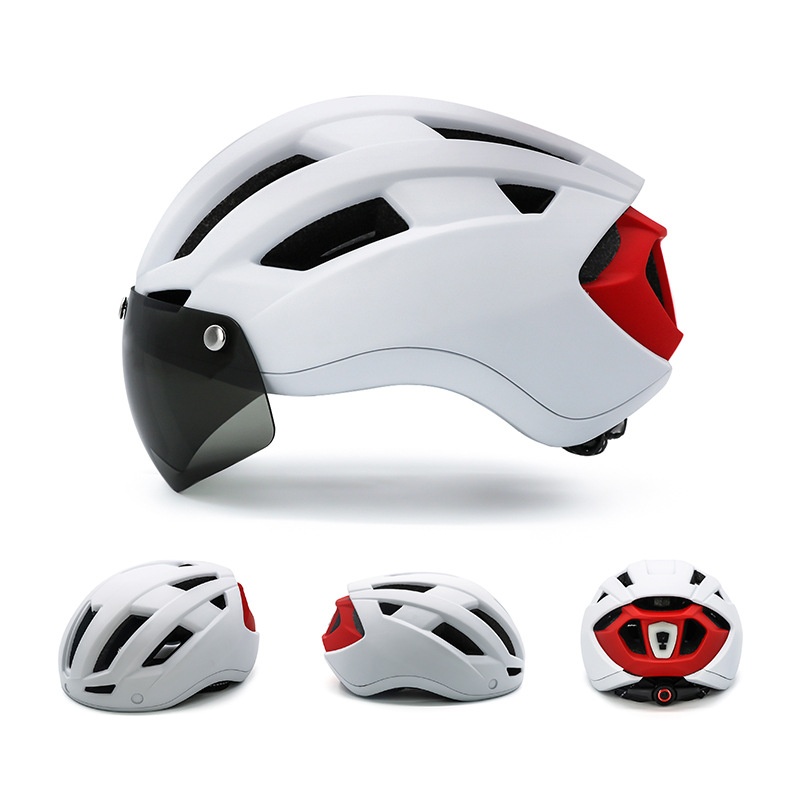 Fietsbril, winddichte outdoor offroad mountainbikehelm, racefietshelm voor volwassenen_voghion.com