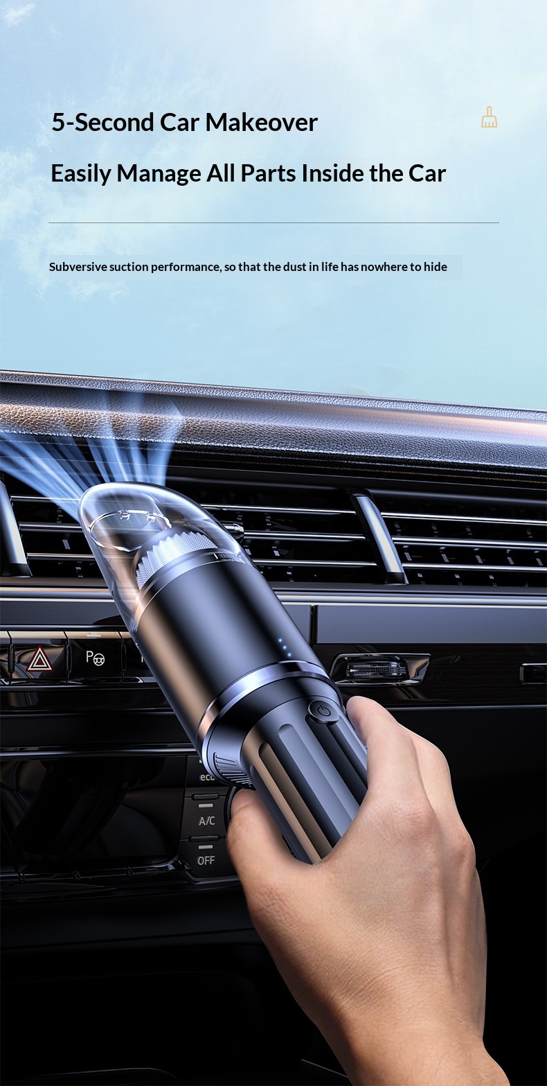 New Wireless Vacuum Cleaner Power High Suction Portable Handheld Home Wholesale Lighting Car Interior_voghion.com