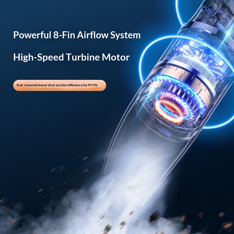 New Wireless Vacuum Cleaner Power High Suction Portable Handheld Home Wholesale Lighting Car Interior_voghion.com