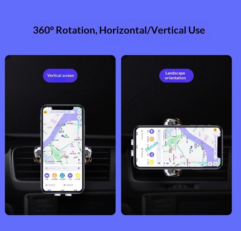 Draadloze autolader met infraroodsensor en telefoonhouder_voghion.com