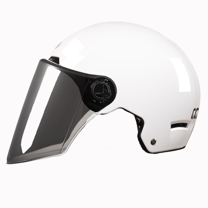 5XL Electric Scooter For Men With Big Head Circumference, Summer Plus Size Half Helmet, Extra Large 70 Four Seasons 3C_voghion.com