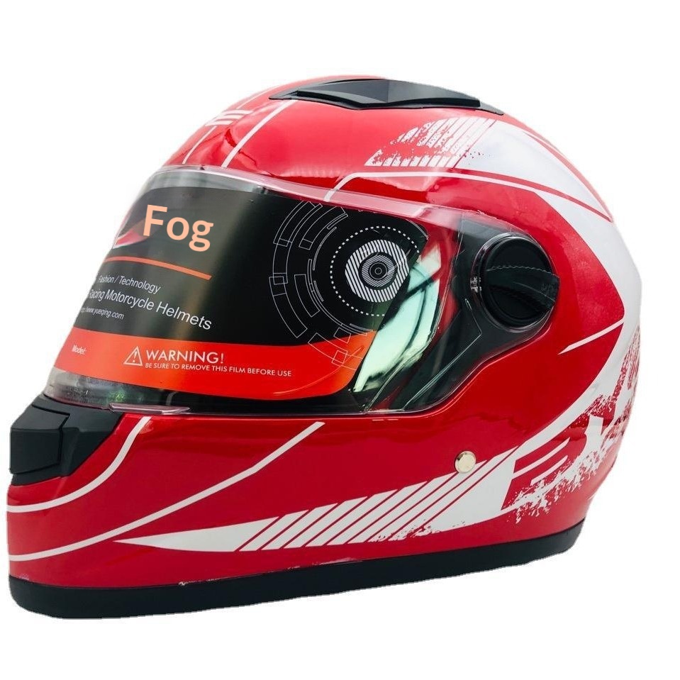 Casco integrale da moto e bici elettrica Cross-Border Exclusive per uomo, design senza cuciture_voghion.com