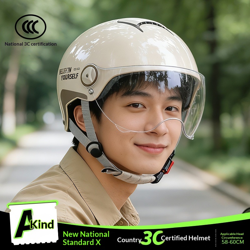 Summer Motorcycle Helmet For Men And Women 3c Certified_voghion.com