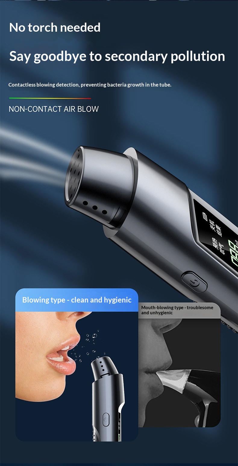 Alcoolímetro digital com anúncio por voz dos resultados_voghion.com