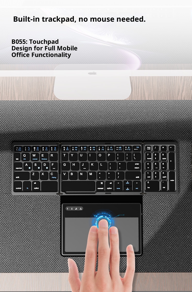 Ultradünnes kabelloses Tablet mit benutzerdefiniertem Touchscreen – 60 % Rabatt – Bluetooth-Mini-Tastatur (leise und tragbar)_voghion.com