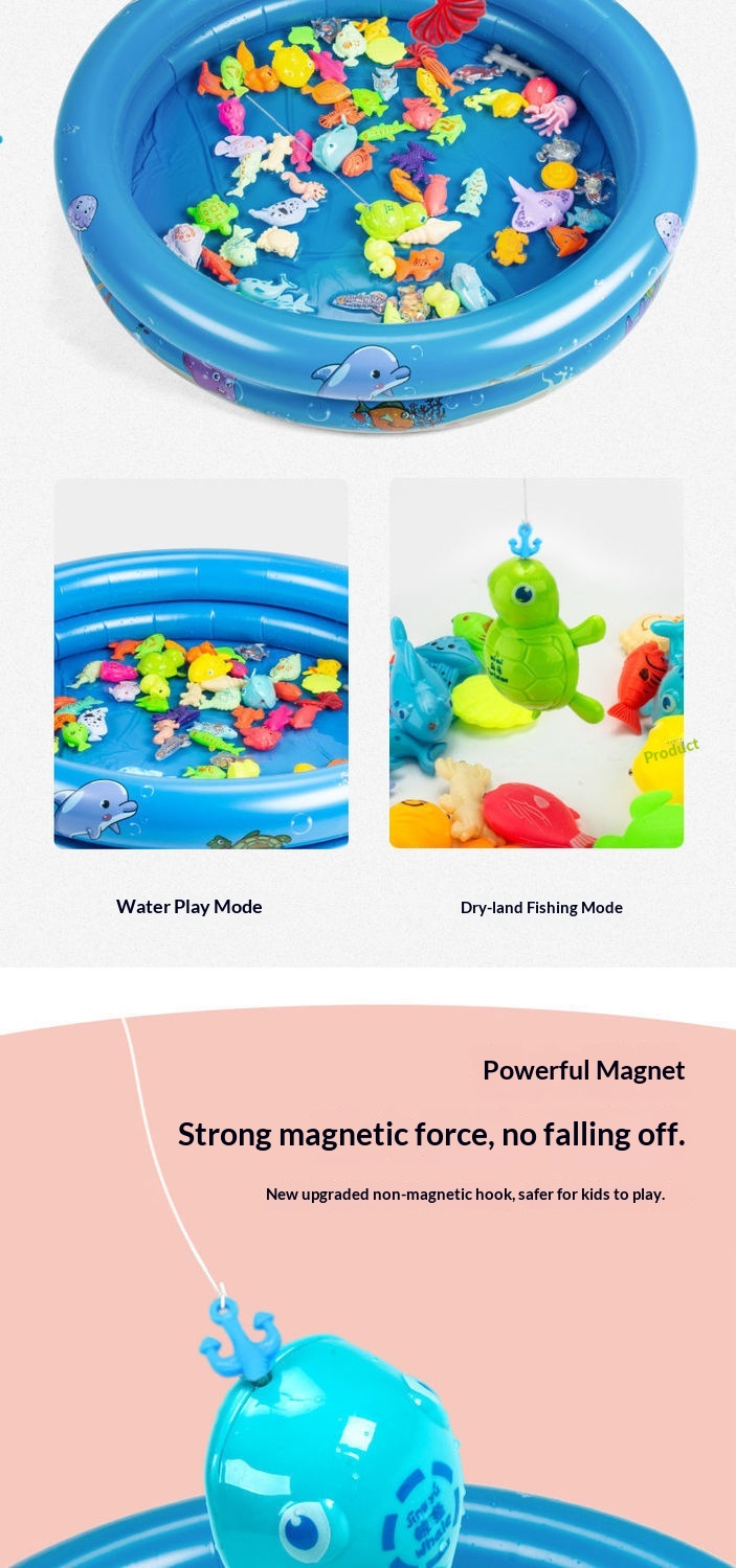 Gioco di pesca magnetico educativo per bambini e neonati_voghion.com