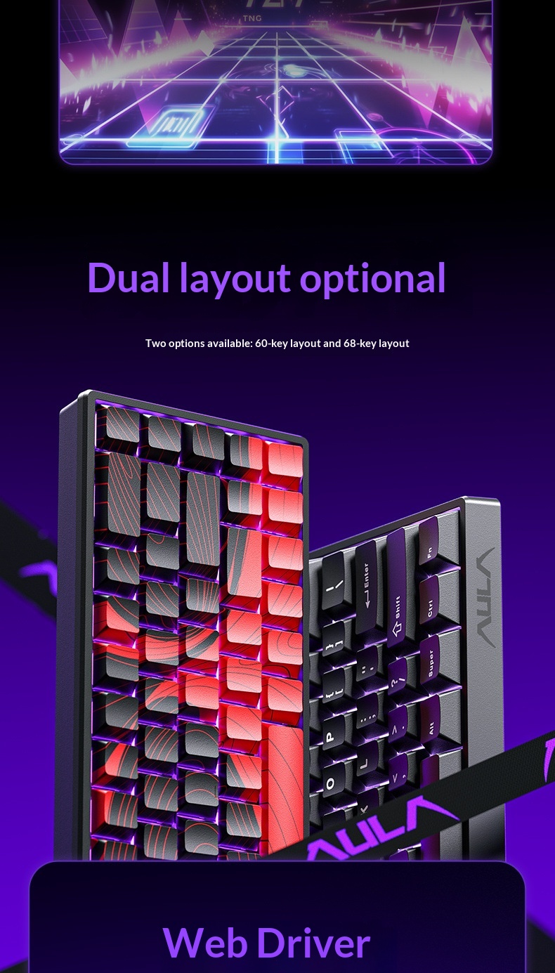 Teclado com interruptor magnético e gravação lateral, mecânico e personalizável, ideal para jogos de eSports em tempo real, FPS, Valorant e CS._voghion.com