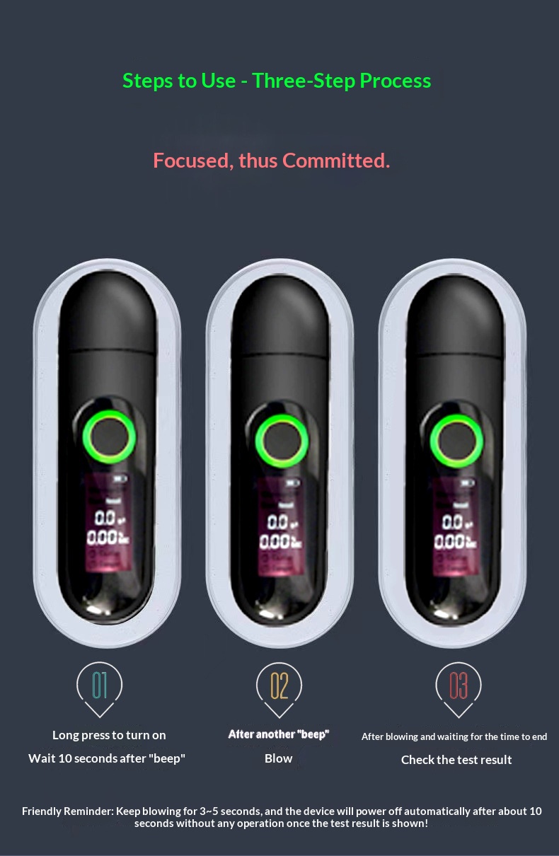 Draagbare alcoholtester met usb oplader en ademdetectie_voghion.com