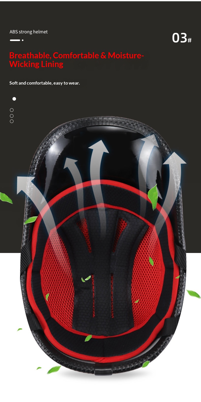Retro Motorcycle Half Helmet For Men And Women Lightweight Safety_voghion.com