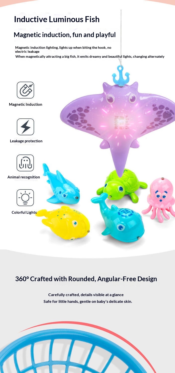 Gioco di pesca magnetico educativo per bambini e neonati_voghion.com