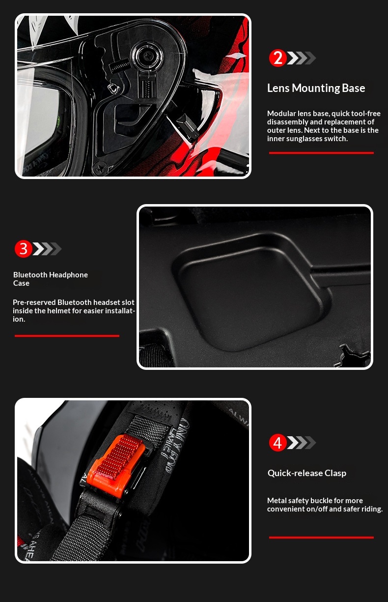 National Standard 3C/DOT Electric Motorcycle Winter ECE Certified Full Face Helmet Manufacturer Cross-Border Exclusive_voghion.com