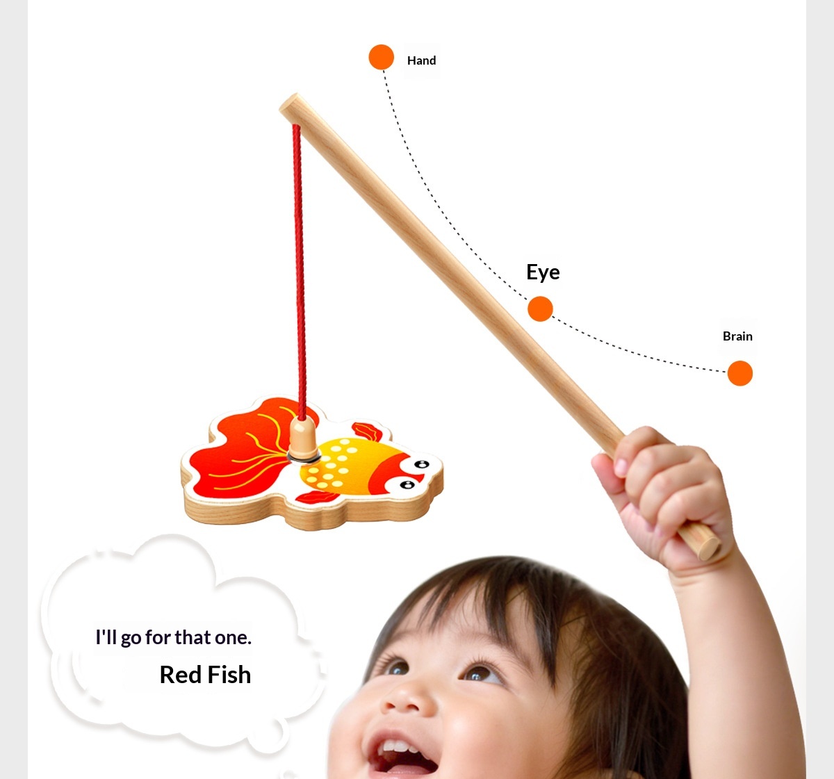 Gioco di pesca magnetico in legno per bambini giocattolo_voghion.com