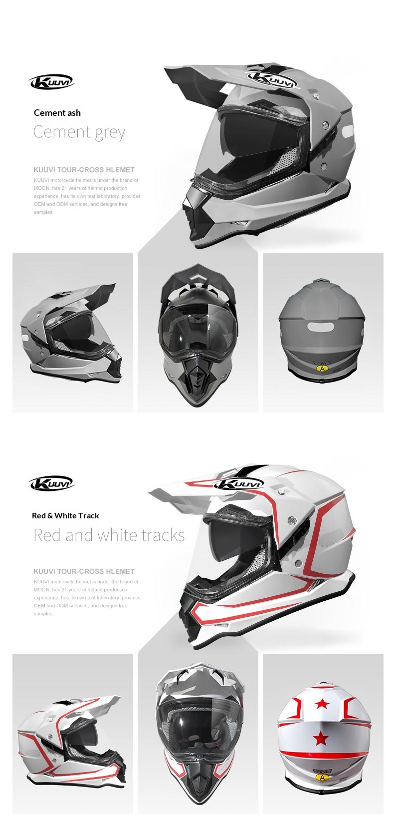 Fabrikneuer, nationaler Standard A-konformer Offroad-Elektromotorrad-Rallye-Helm für Herren, universell für alle Jahreszeiten, DOT-konform_voghion.com