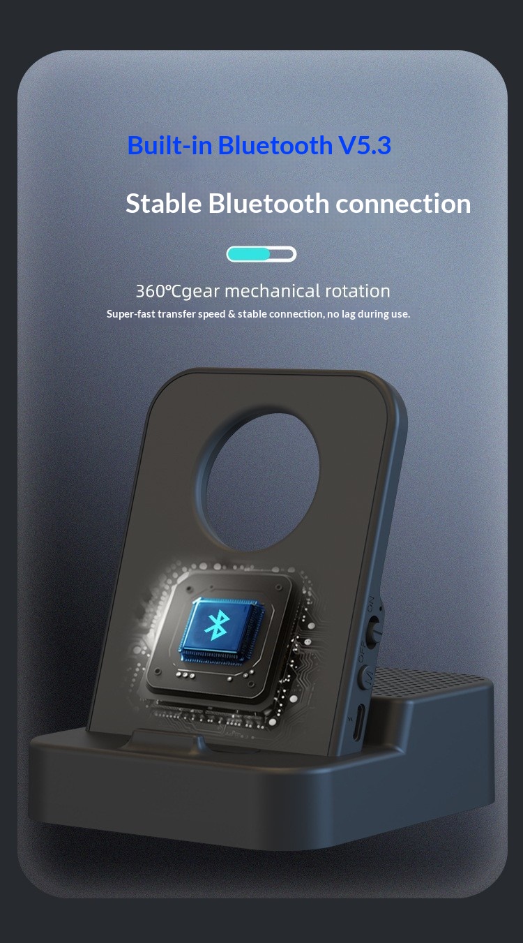 Nuovo telefono 2025 Bluetooth Wireless Sensore Supporto Multifunzionale Altoparlante Integrato_voghion.com