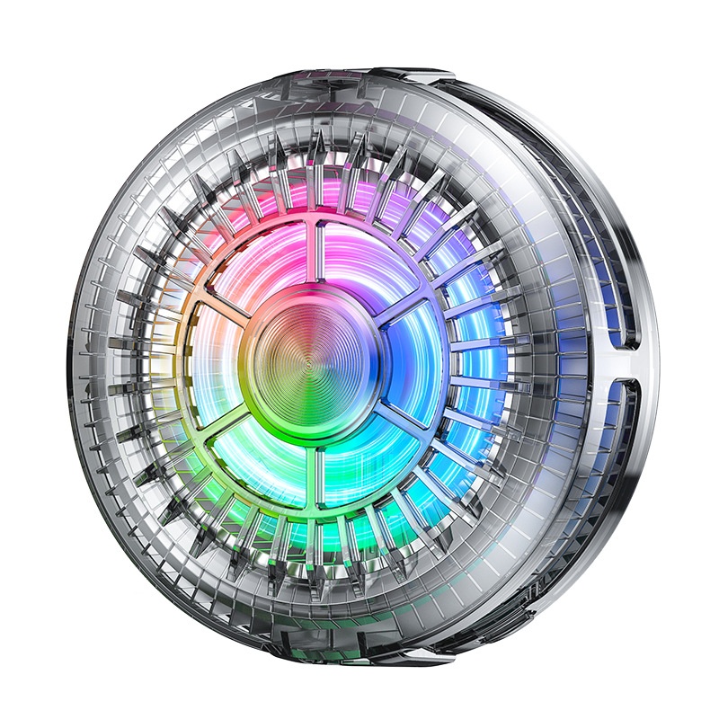 Shenzhisan Same Model TL01 Mobile Phone Cooler Semiconductor Refrigeration Ice Cooling Light Switchable Live Streaming_voghion.com