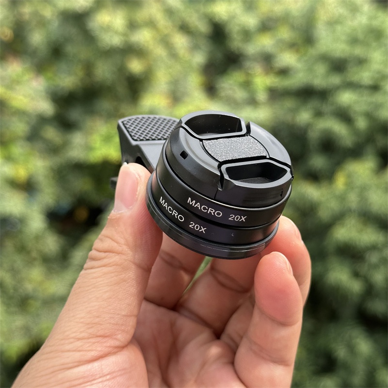 Telefoonvergrootglas met 40x vergroting, 37 mm diameter, professionele HD-macrolens voor close-ups._voghion.com