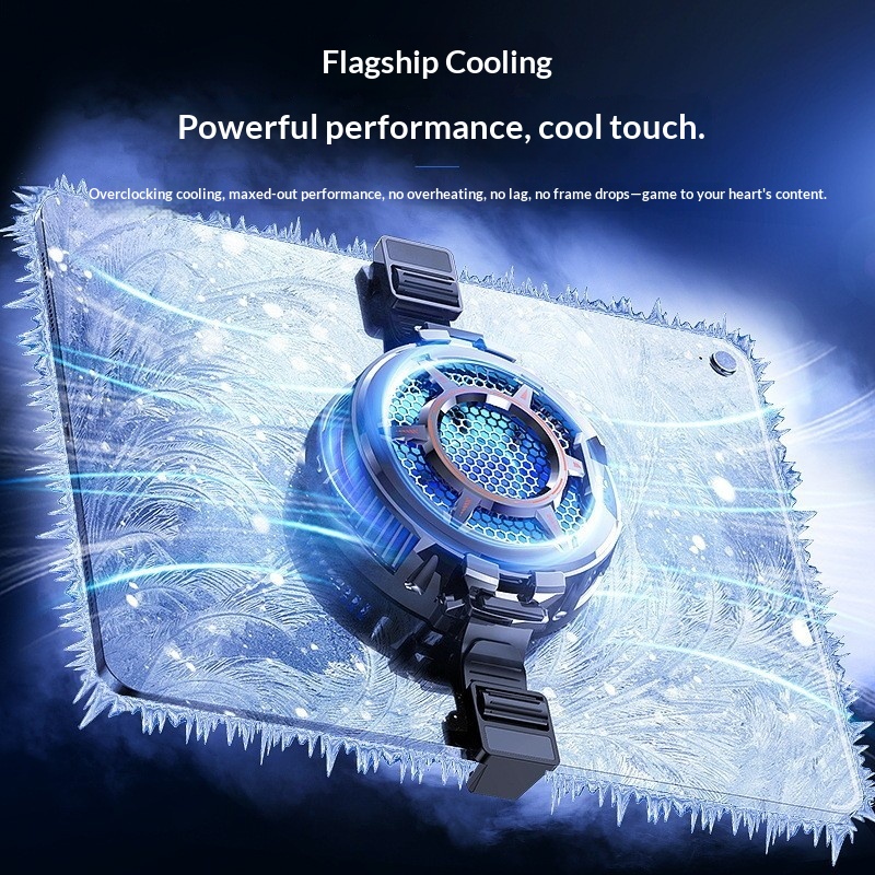 Mi Mo CX05 Suitable For IPad Tablet Cooler Semiconductor Cooling Three-Level Adjustment Magnetic Absorption Digital_voghion.com