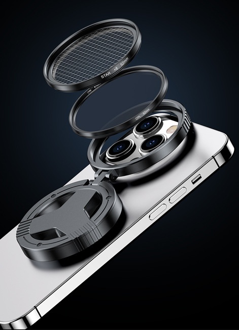 CPL-Magnet-Antireflex-Polarisator-Filter mit optischer Beschichtung für HD-Fotografie, 52 mm, neues Modell_voghion.com